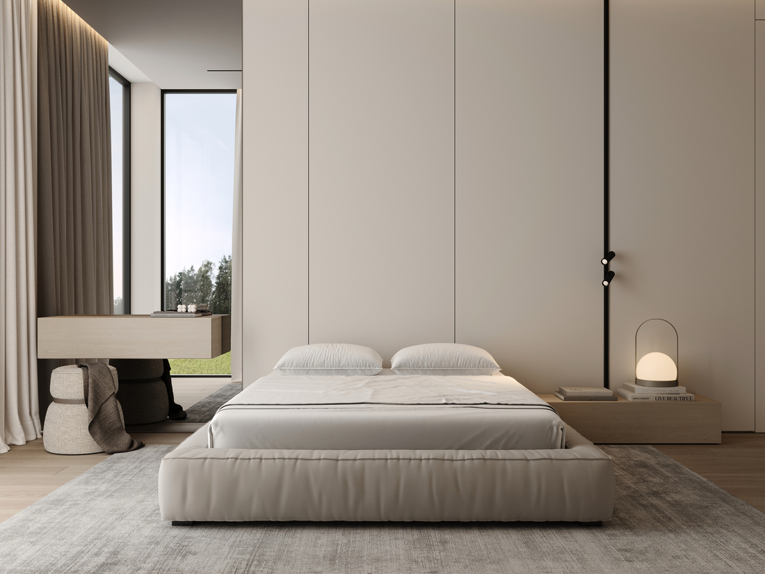 Cherry and Stone House design interior – texturi naturale