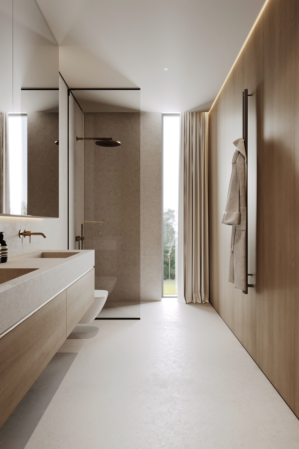 Cherry and Stone House design interior – dormitor secundar
