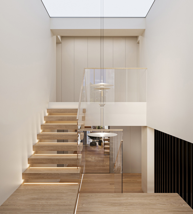 Unirii Sculpted Duplex design interior – zona de relaxare